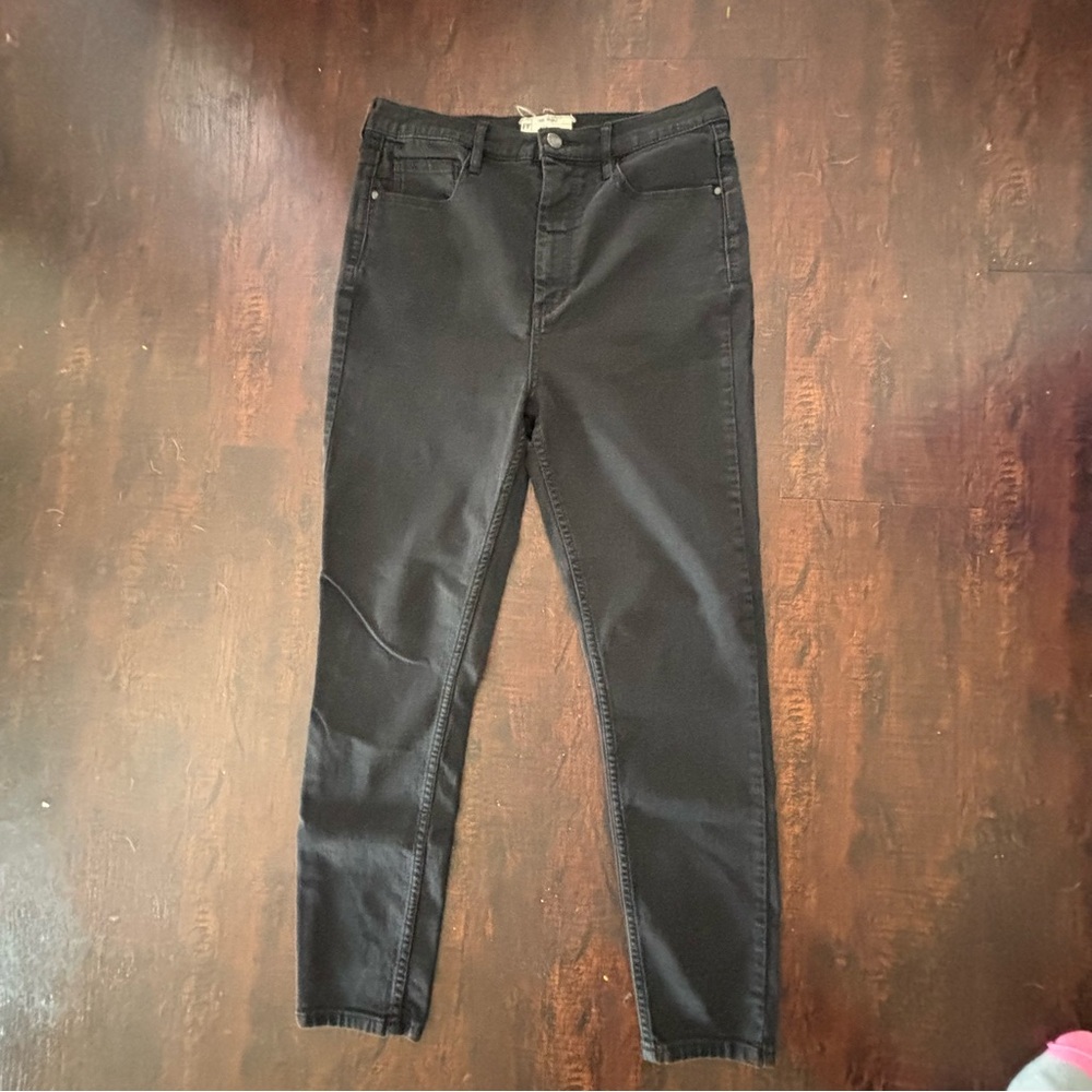Free People Black Skinny Jeans